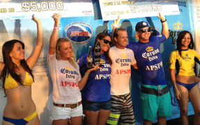 Alexis Engstrom, María  Kuzmovich, Brian Toth y Gabe Kling se alzaron con los primeros lugares en el Corona Extra Pro Surf Circuit. (Foto / Suministrada)