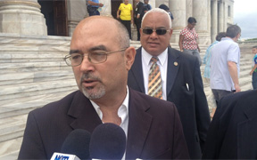 Hilario García, asesor en asuntos gubernamentales de la Fraternidad Pentecostal de Puerto Rico. (Foto / CyberNews)