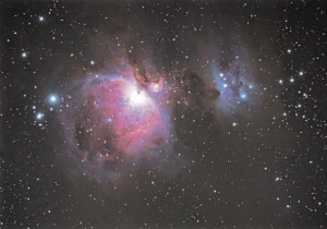 SAPR - Foto de Nebulosa de Orion tomada desde Santa Isabel por Carlos Casaldeiro