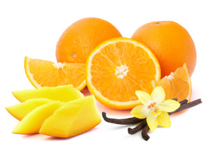 frutas mango china vainilla
