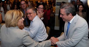 El gobernador, Alejandro García Padilla durante "Meet Puerto Rico". (Foto/Suministrada)