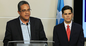 Luis Daniel Rivera Filomeno junto a Nery Adames. (Foto/Suministrada)