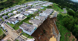 Vista panorámica de la Urbanización, Las Lomas en Ceiba.  (Foto/Suministrada)