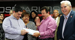 José Carlos Aponte Dalmau, alcalde de Carolina juramenta para su reelección. (Foto/Suministrada)