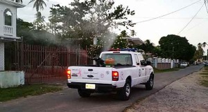 Fumigación en el municipio de Loíza. (Foto/Suministrada)