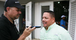 El colega periodista, Stephen Álvarez de la emisora WALO RADIO 1240 AM, tomó reacciones del alcalde de Culebra, Willian I. Solís, sobre la iniciativa de la entidad "Puerto Rico con propósito". (Foto/Suministrada)