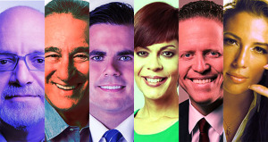 Candidatos a la gobernación de Puerto Rico. (Fotos/suminsitradas)